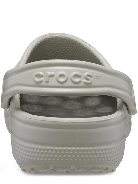 stillFront image of crocs-classic-clog-elephant-grey