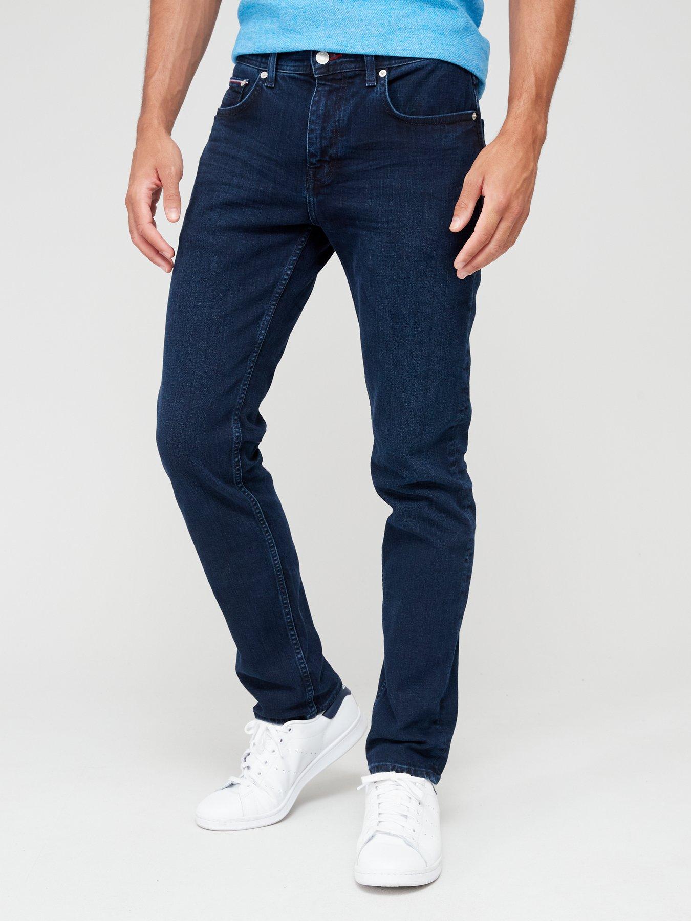 Everyday Straight Leg Jean With Stretch - Blue