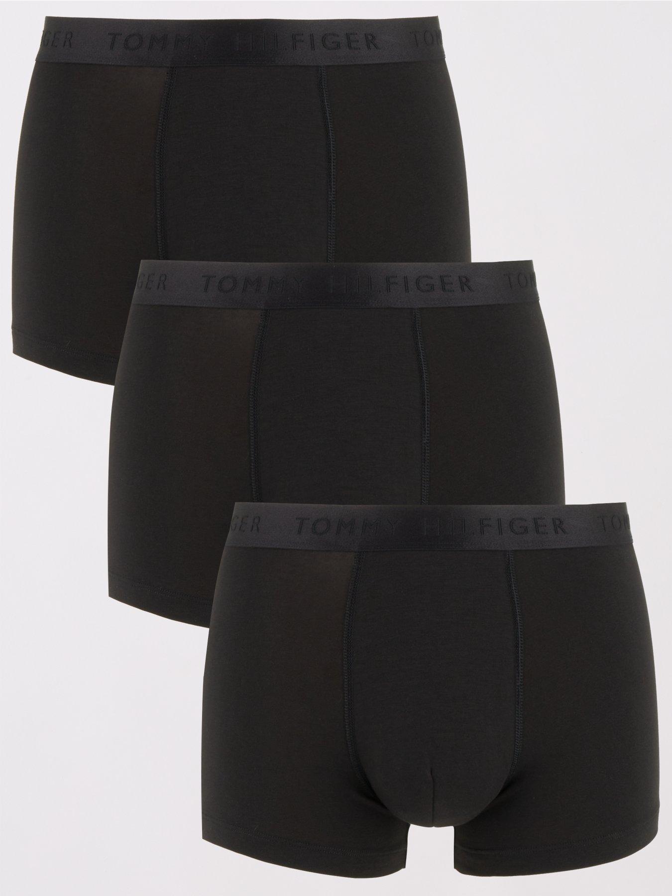 Tommy Hilfiger 3 Pack Trunk Black