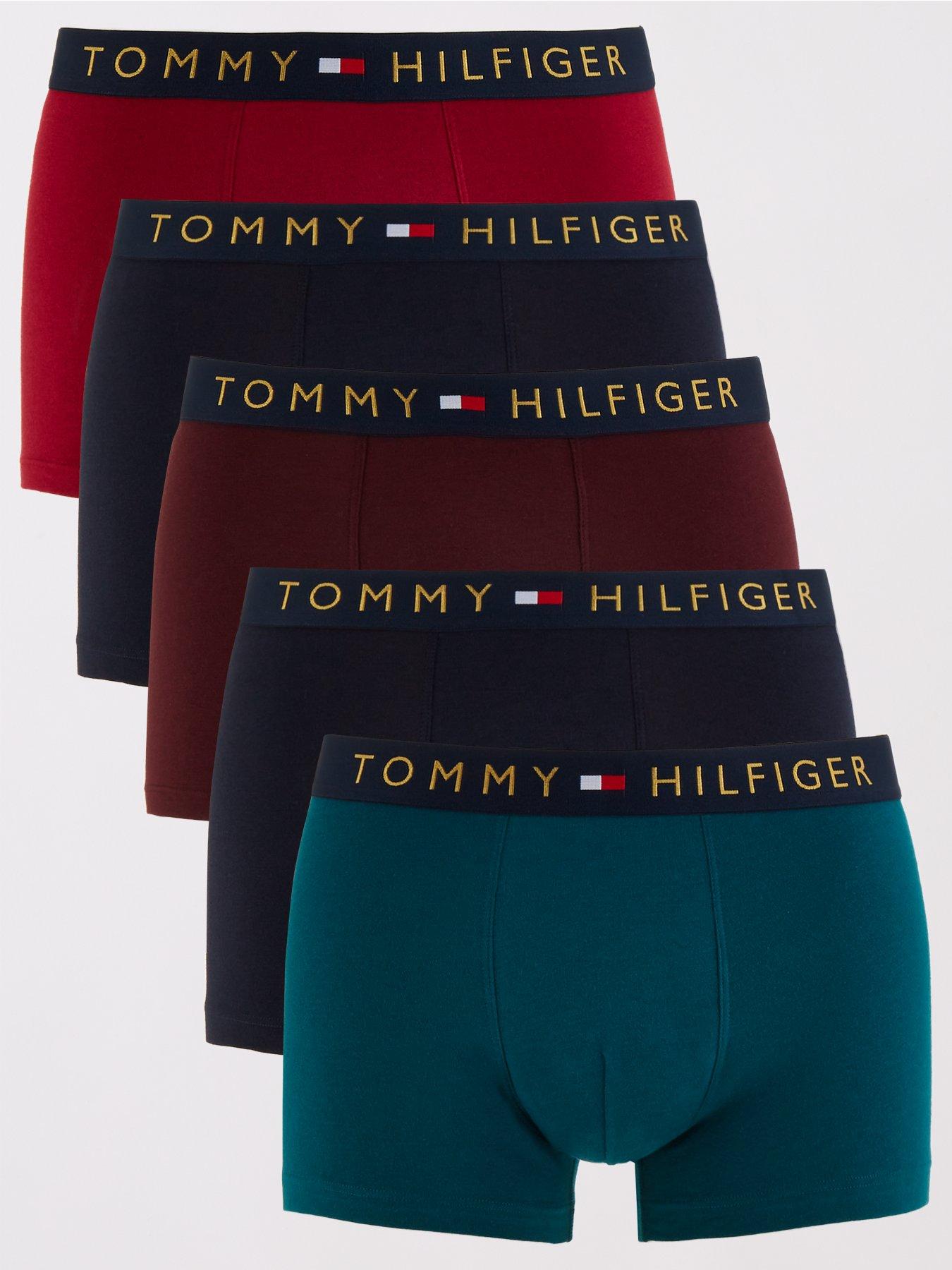 Tommy Hilfiger 5 Pack Trunk Gold Wb