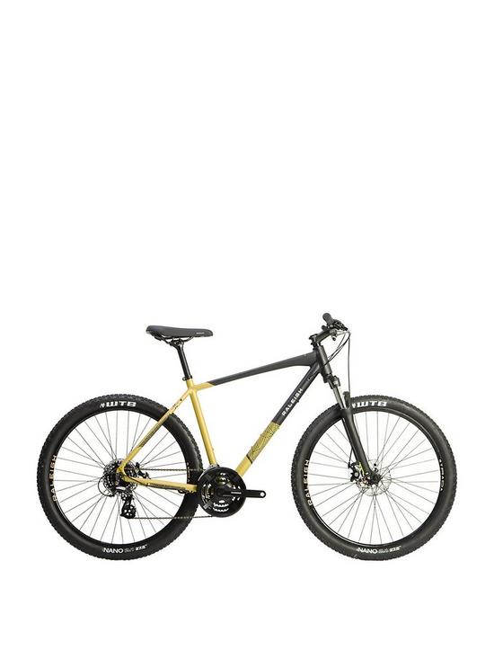 front image of raleigh-strada-x-650b16-mens-tourney-21spd-cable-disc-blackgold