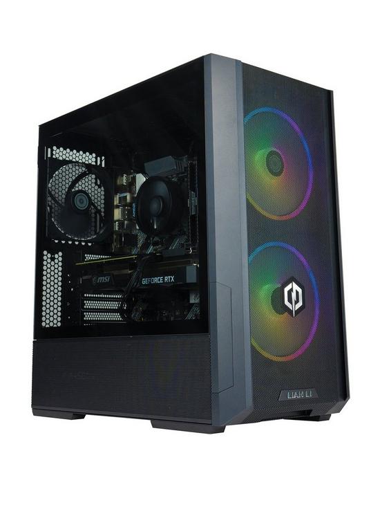 front image of cyberpower-lc216-gaming-pc-ryzen-5-5500-rtx-3070-16gb-ram-1tb-m2-nvme-ssd