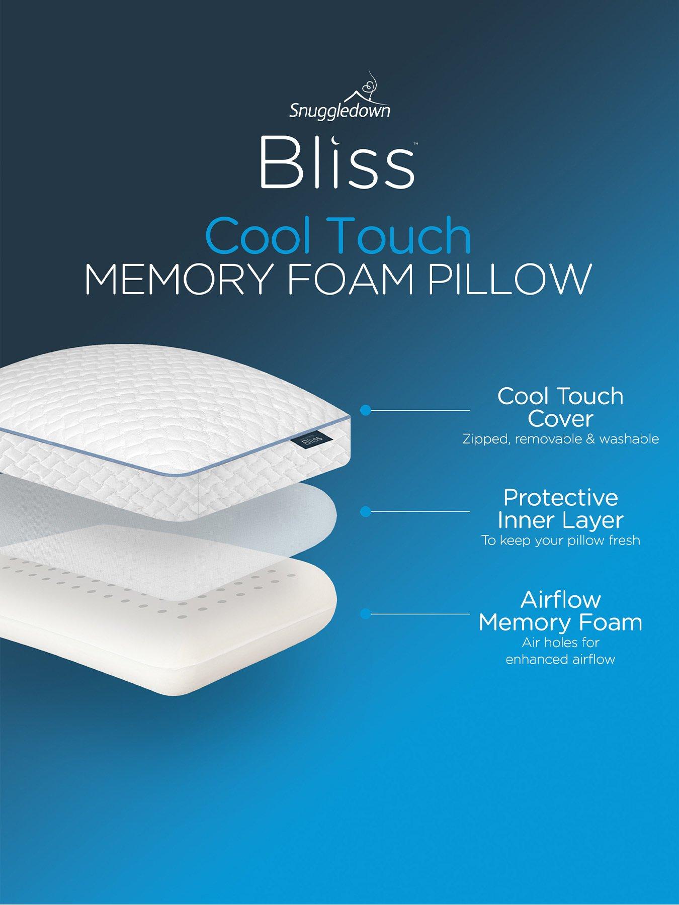 Image 3 of 7 of Snuggledown of Norway Bliss Extra Deep Cool Touch Firm Support Pillow