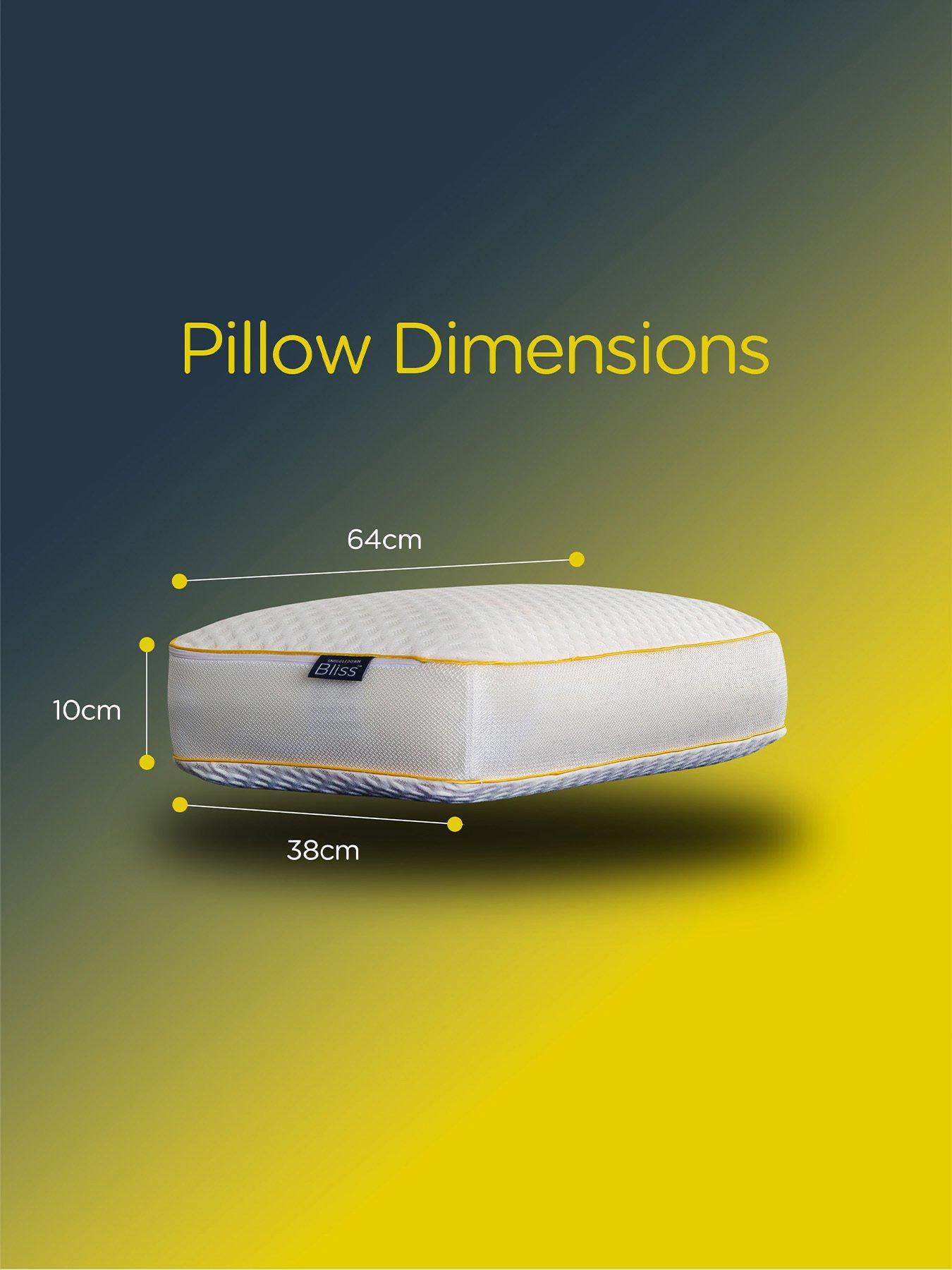 Image 4 of 7 of Snuggledown of Norway Bliss Extra Deep Breathable Firm Support Pillow