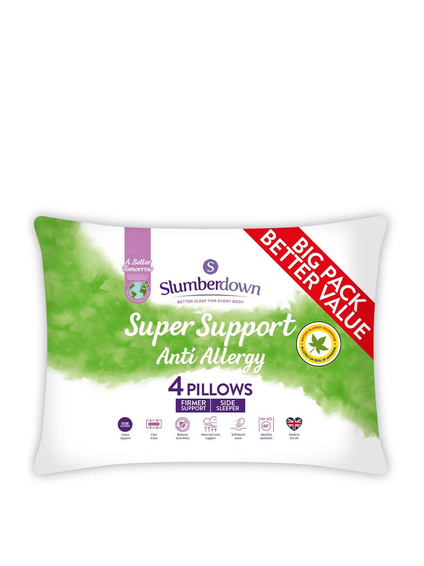 Snuggledown Bliss Cotton Touch Memory Foam Deep Filled Firm Support Pillow