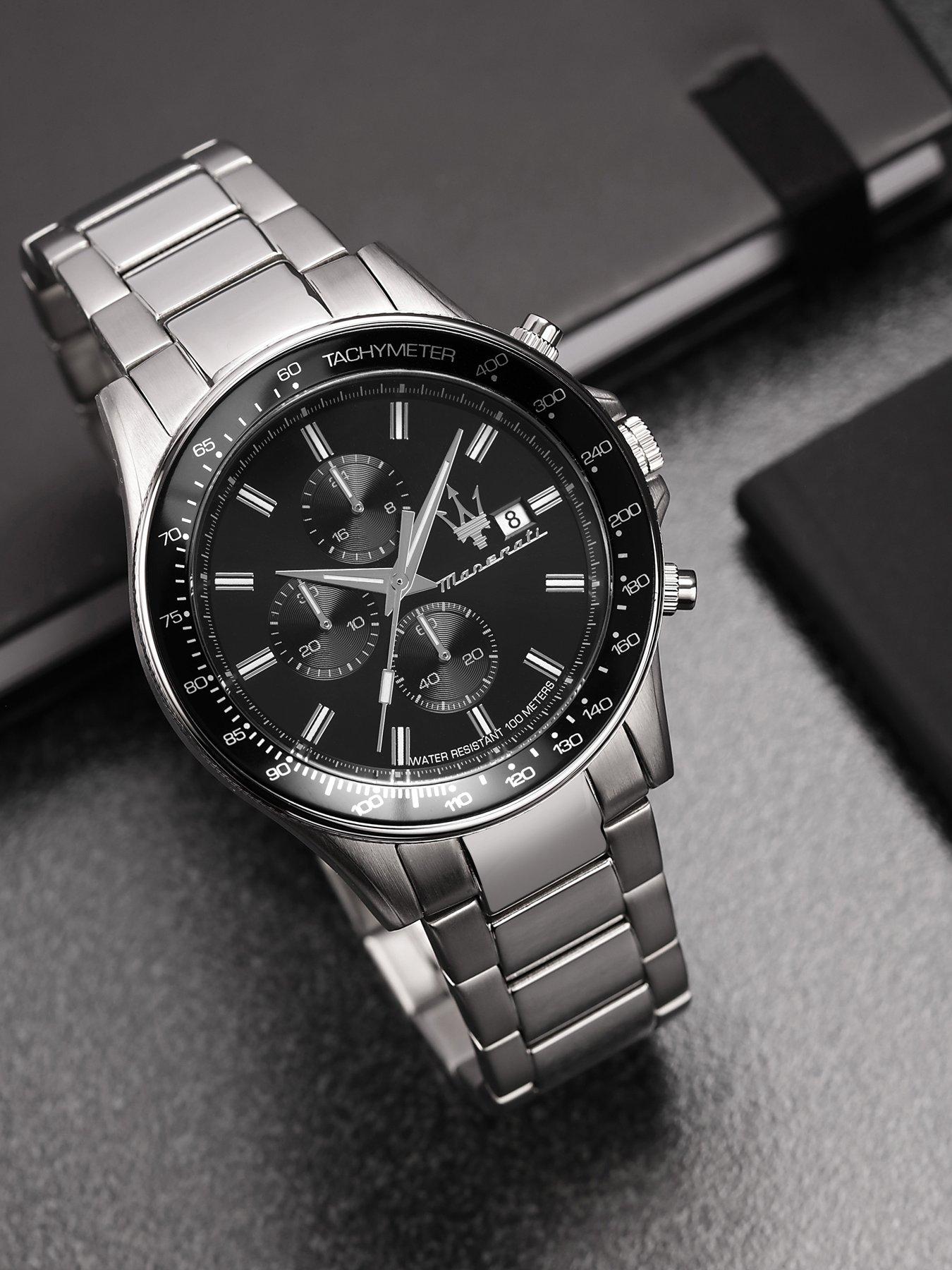  image of maserati-sfida-black-mens-watch