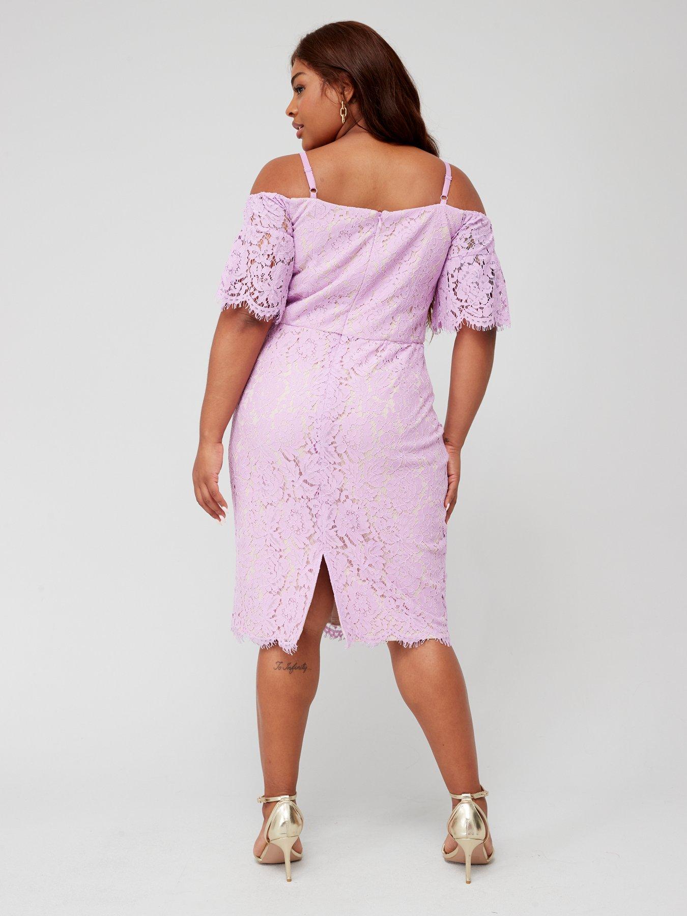 City chic lace whisper dress sale