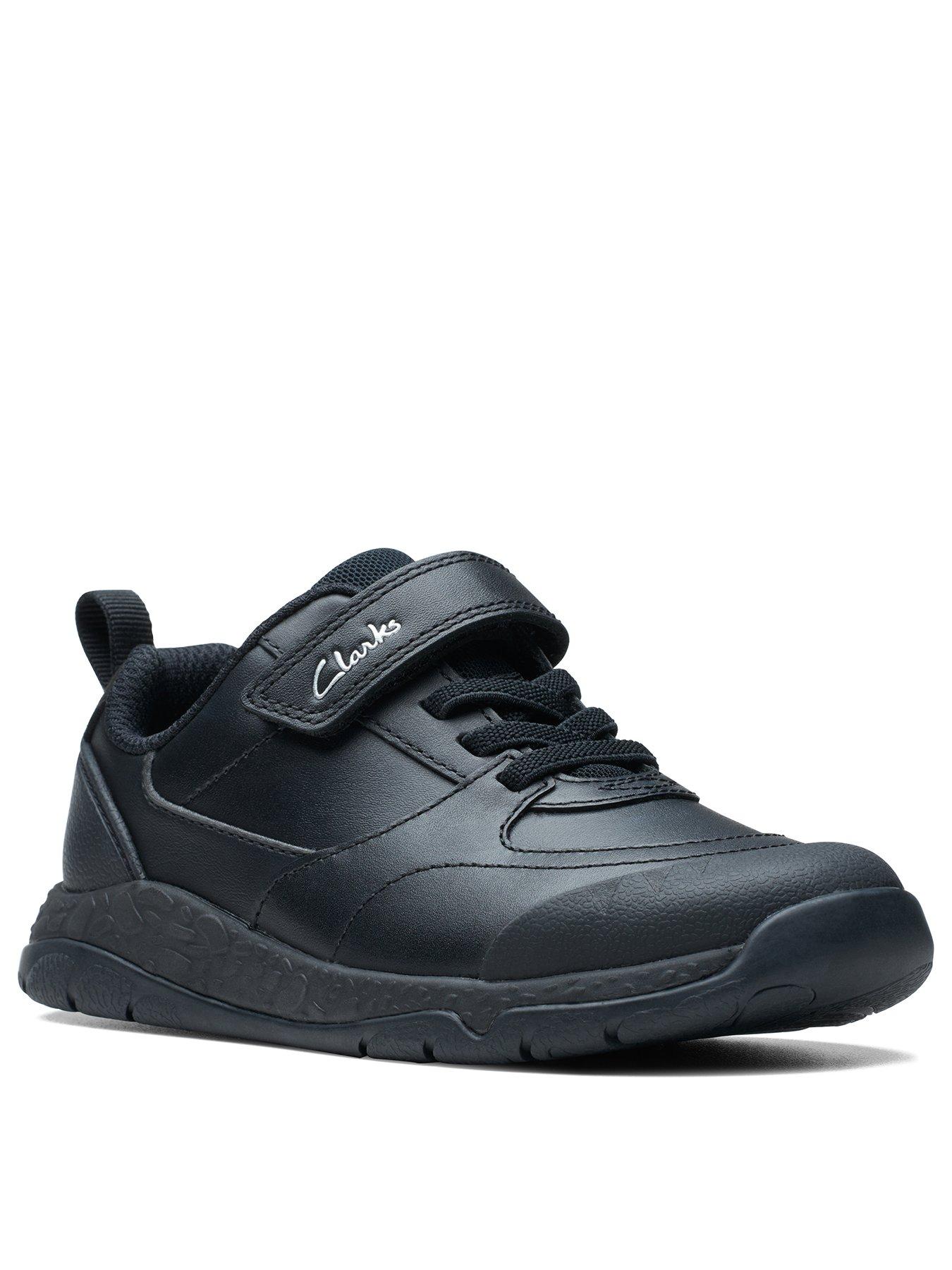 Clarks sneakers hot sale kids grey