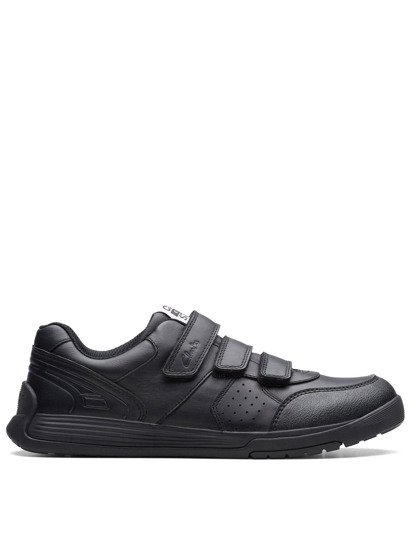 undefined Youth Cicastar Orb Strap School Shoe - Black
