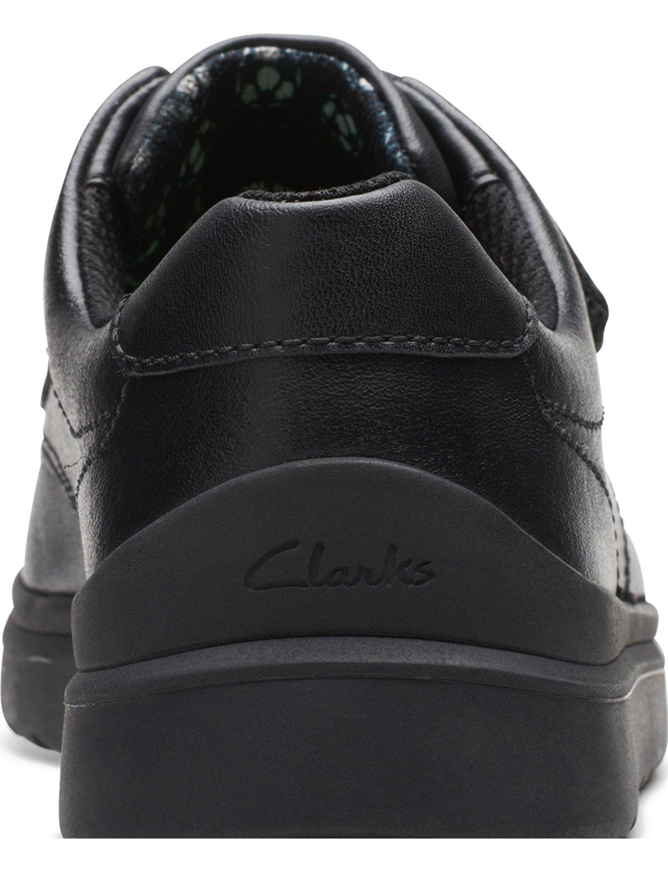 Image 2 of 5 of Clarks X Raheem Sterling Kid Goal Style School Shoe - Black