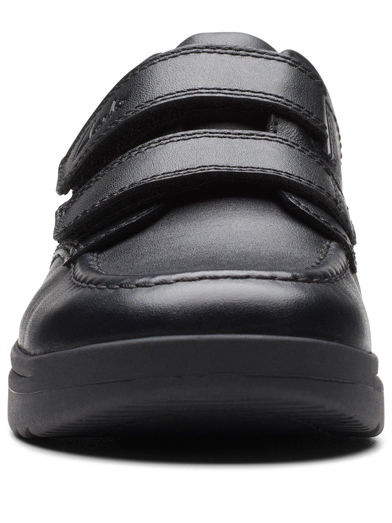 Image 3 of 5 of Clarks X Raheem Sterling Kid Goal Style School Shoe - Black