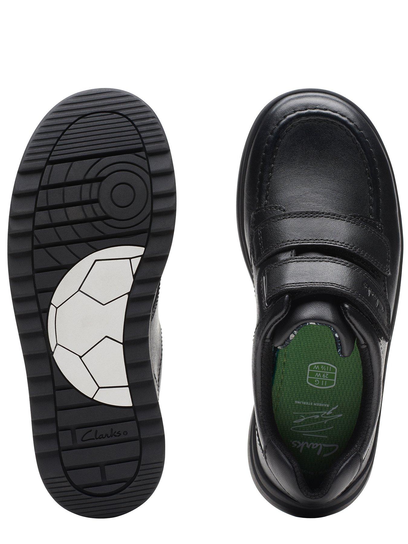 Image 4 of 5 of Clarks X Raheem Sterling Kid Goal Style School Shoe - Black