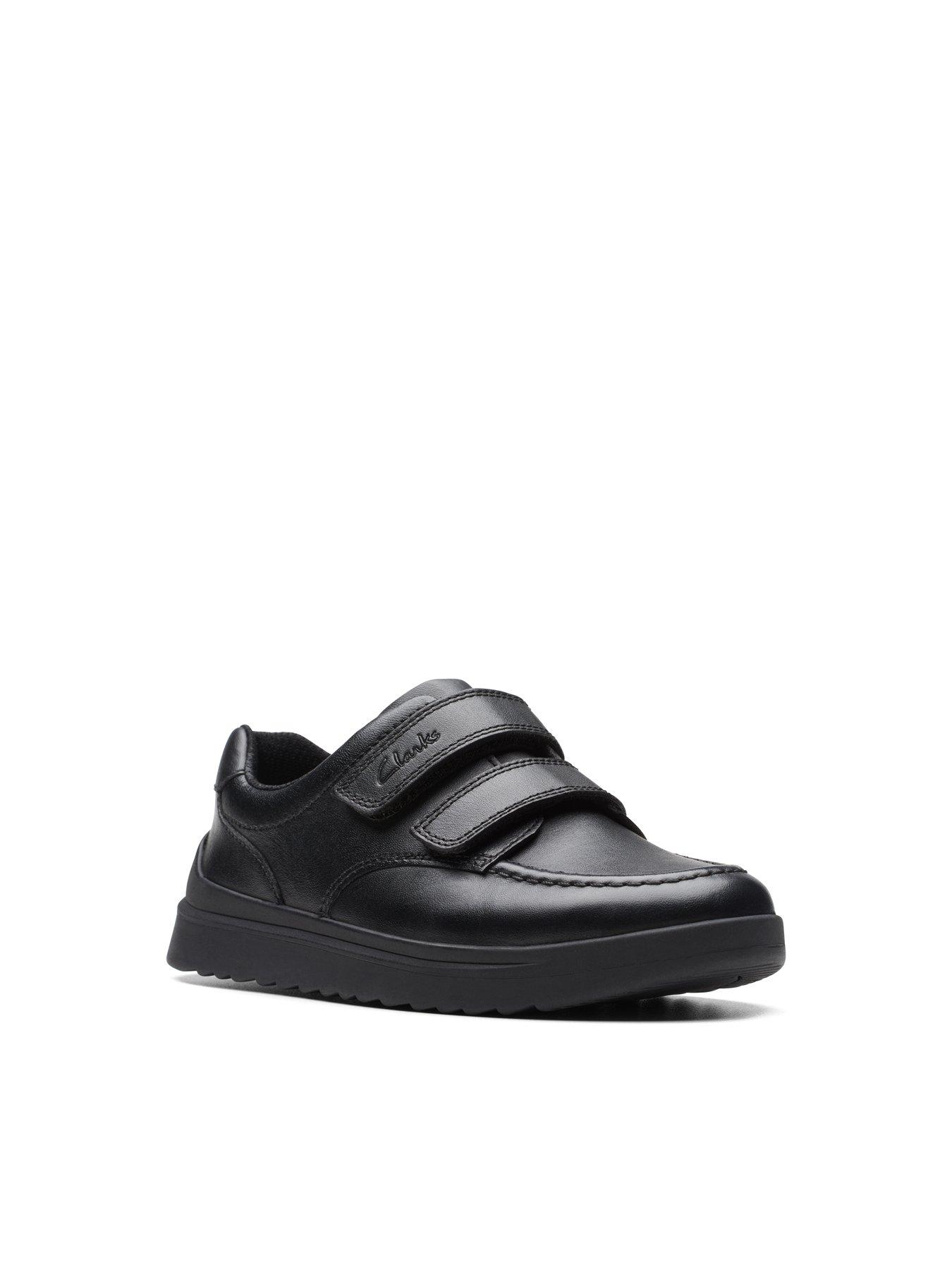 Image 5 of 5 of Clarks X Raheem Sterling Kid Goal Style School Shoe - Black