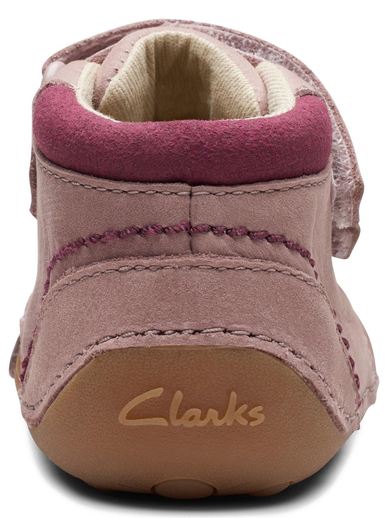 Clarks boots baby on sale girl