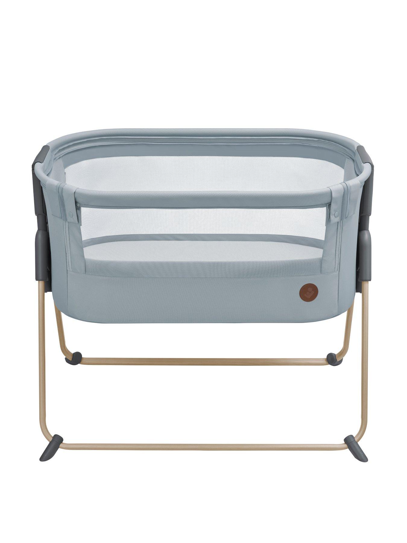 undefined Tori Co- Sleeper Bedside Crib - Beyond Grey