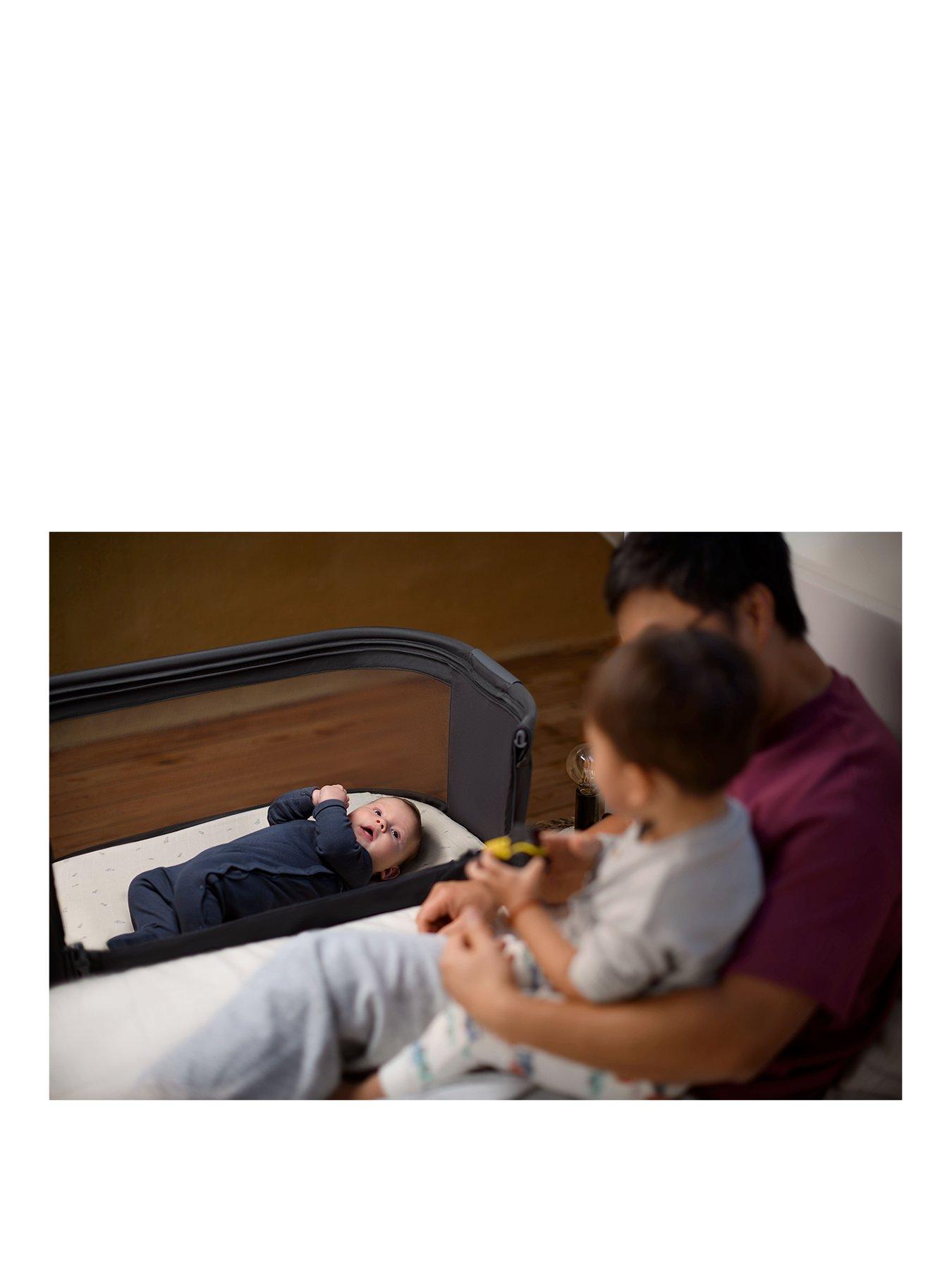 image of maxi-cosi-tori-co--sleeper-bedside-crib-beyond-grey