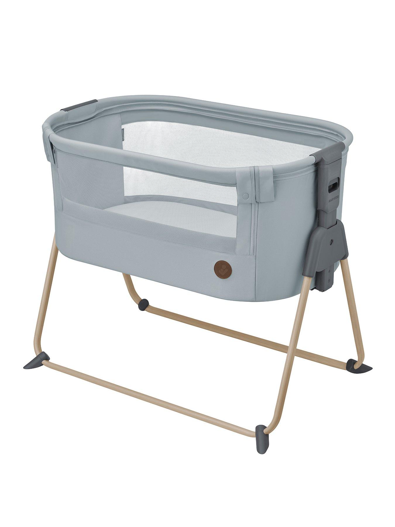  image of maxi-cosi-tori-co--sleeper-bedside-crib-beyond-grey