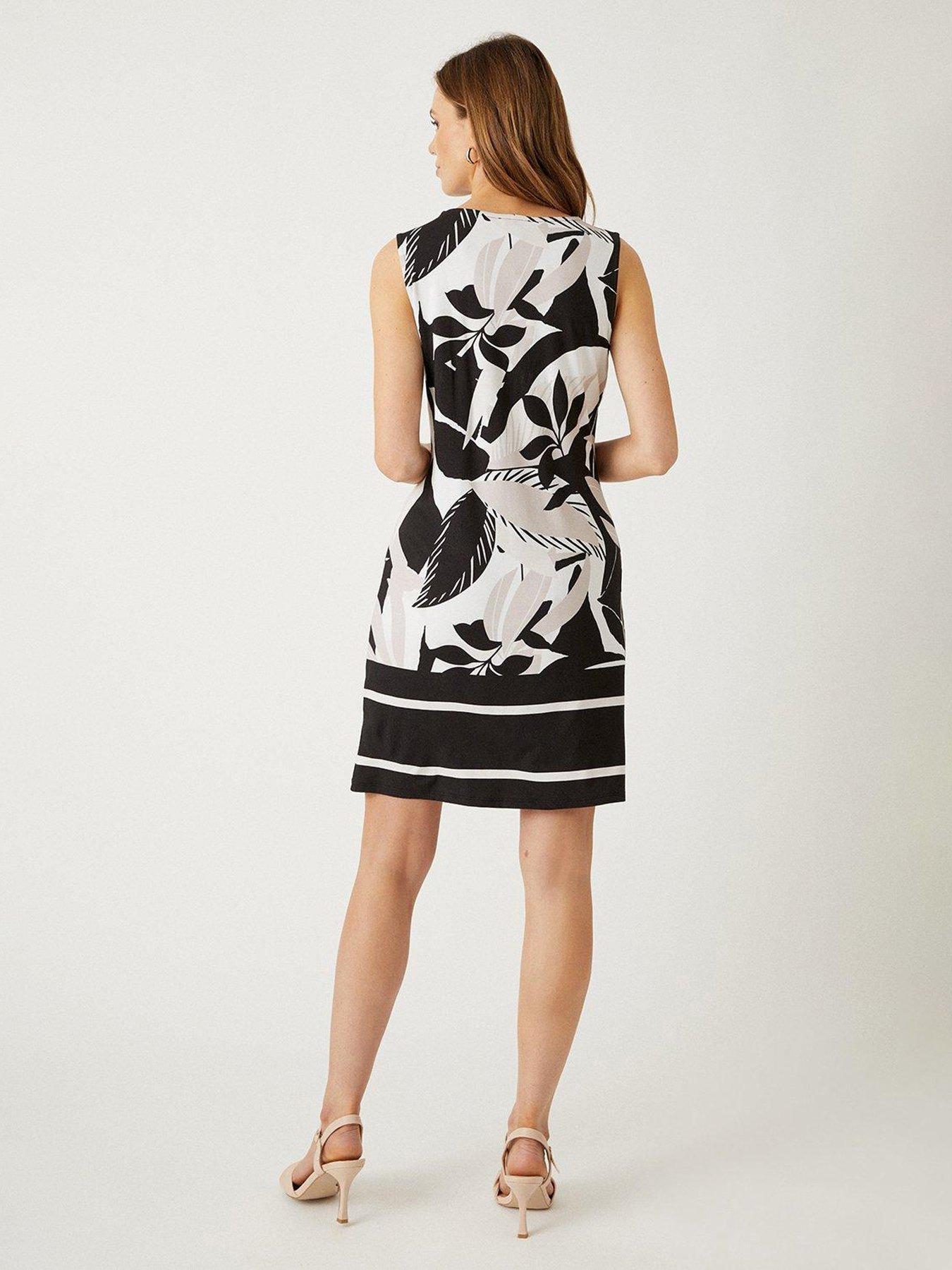 Wallis palm print store dress