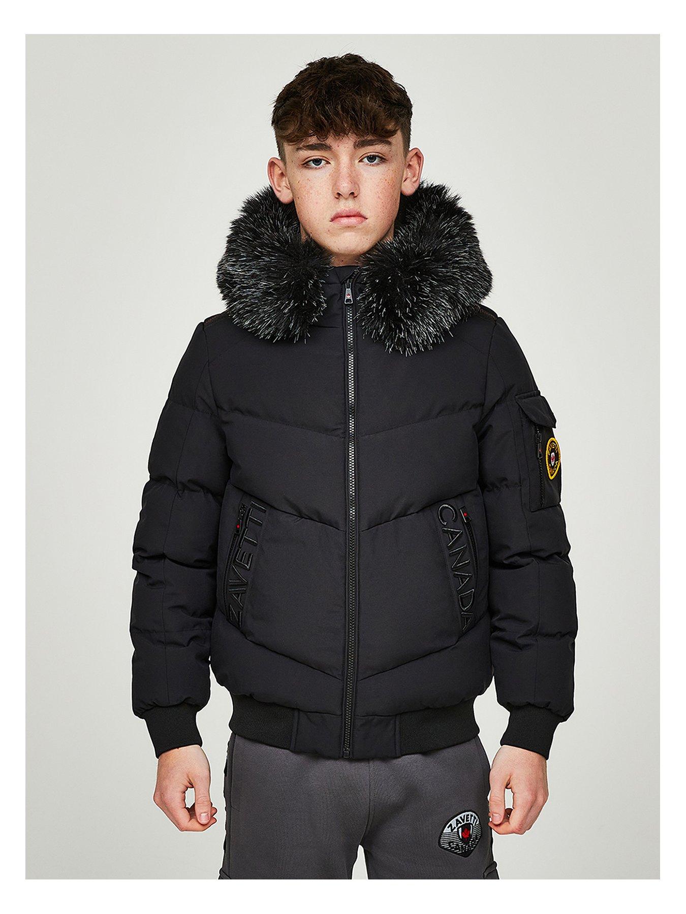 Black zavetti canada coat online