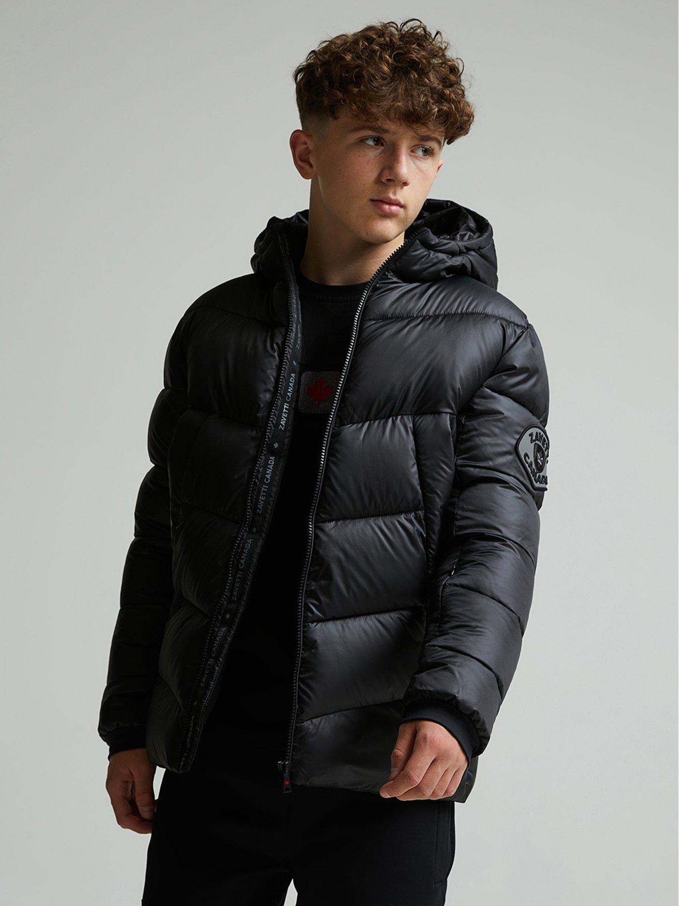 Zavetti Canada Junior Boys Merciato Padded Jacket - Black
