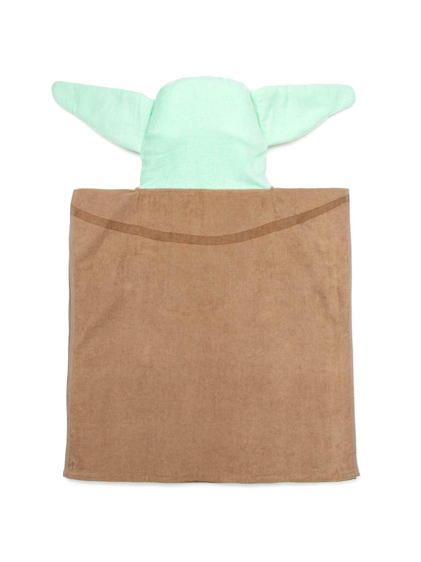 Star Wars Mandalorian Baby Yoda Hooded Poncho Towel