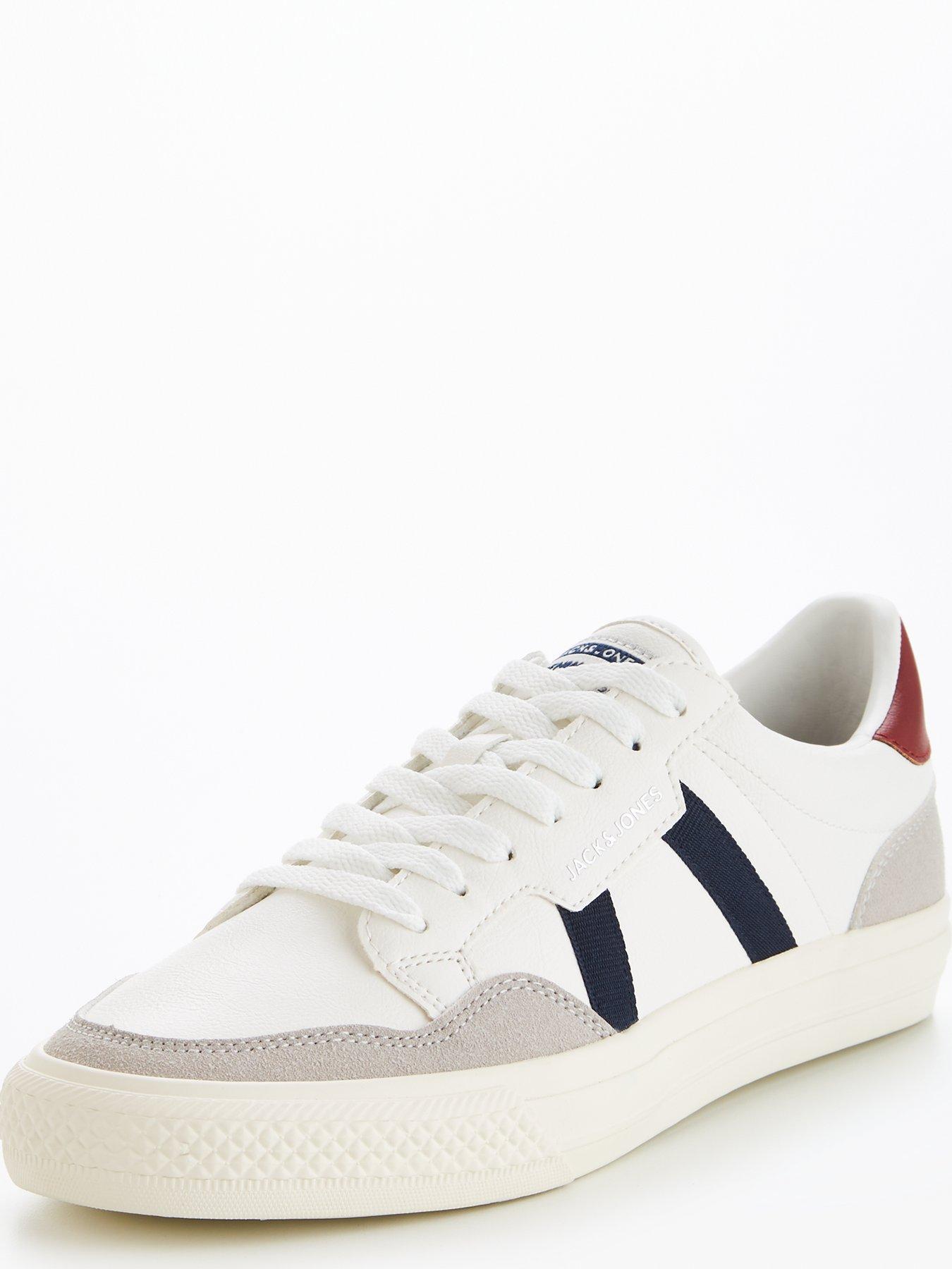 Jack jones hot sale white trainers