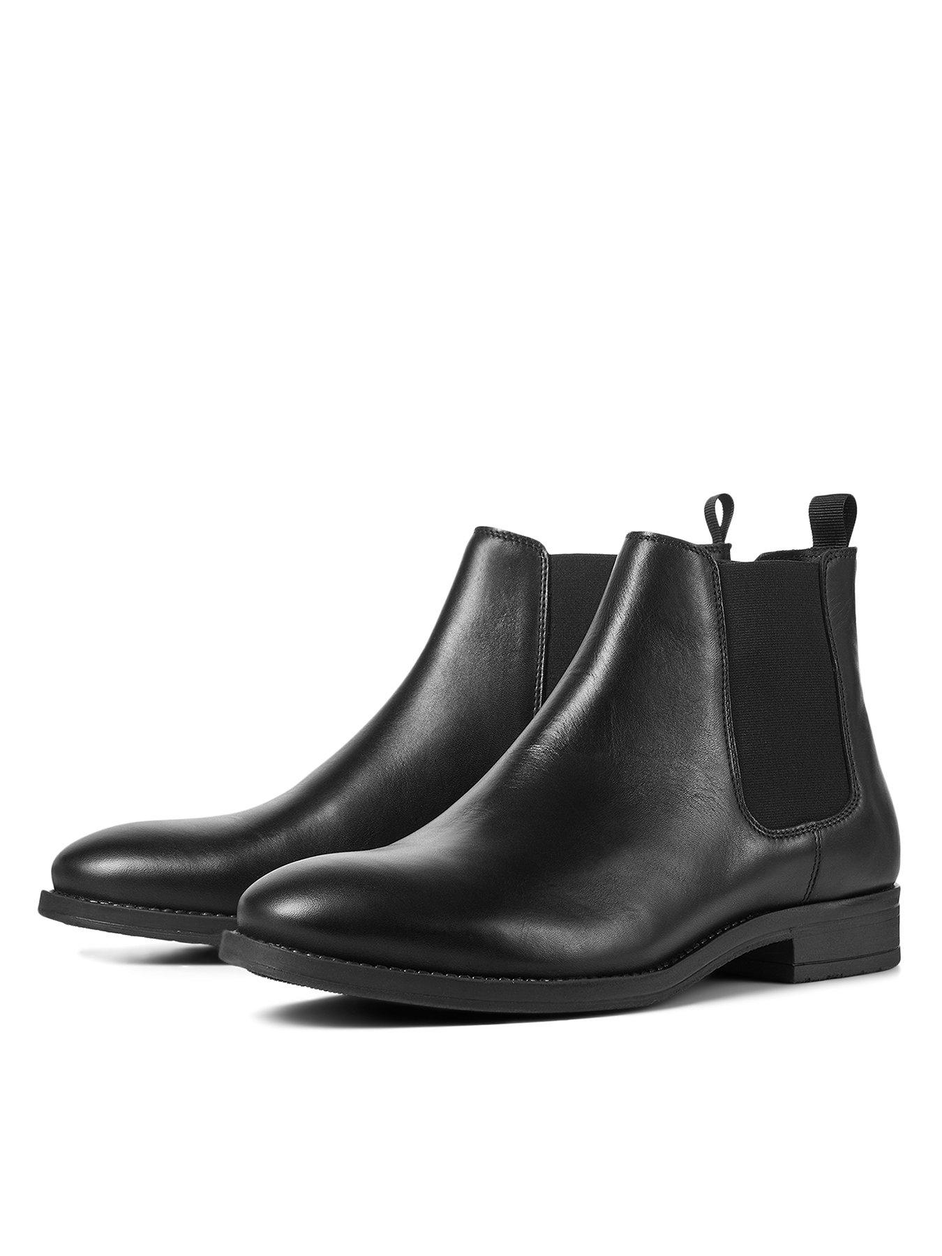 Calvin klein keigan store box leather boots