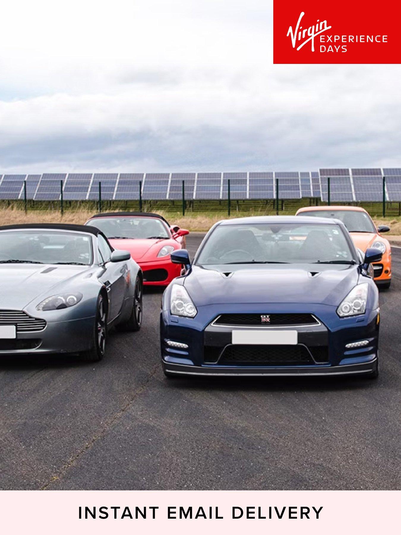 Virgin Experience Days Supercar Blast plus High Speed Passenger Ride and Photo - 48 UK Locations