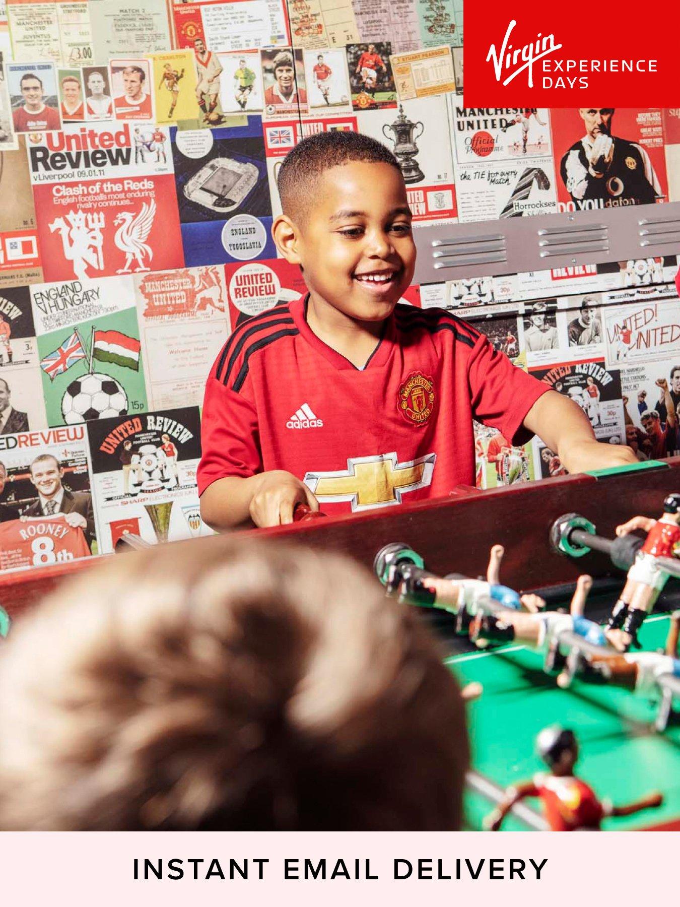 Virgin Experience Days Manchester United Football Club Stadium Tour with Meal in the Red Café for One Adult and One Child