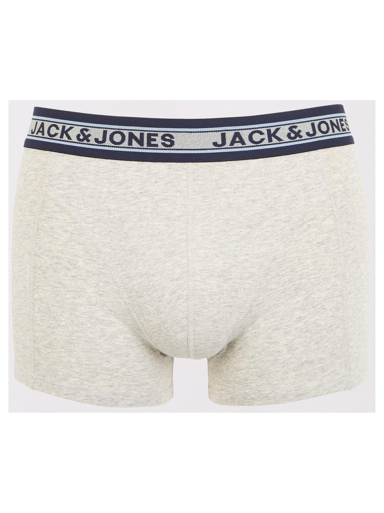 image of jack-jones-jack-amp-jones-5-pack-oliver-boxer-briefs-grey