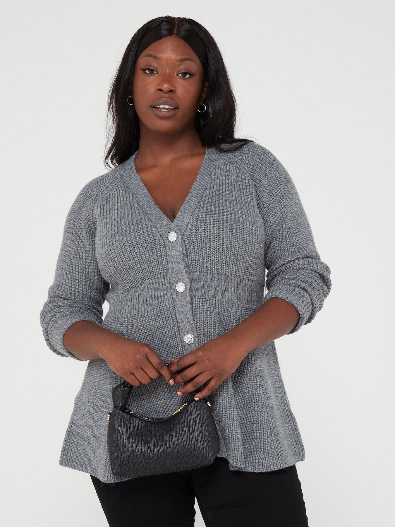 Cardigan peplum clearance