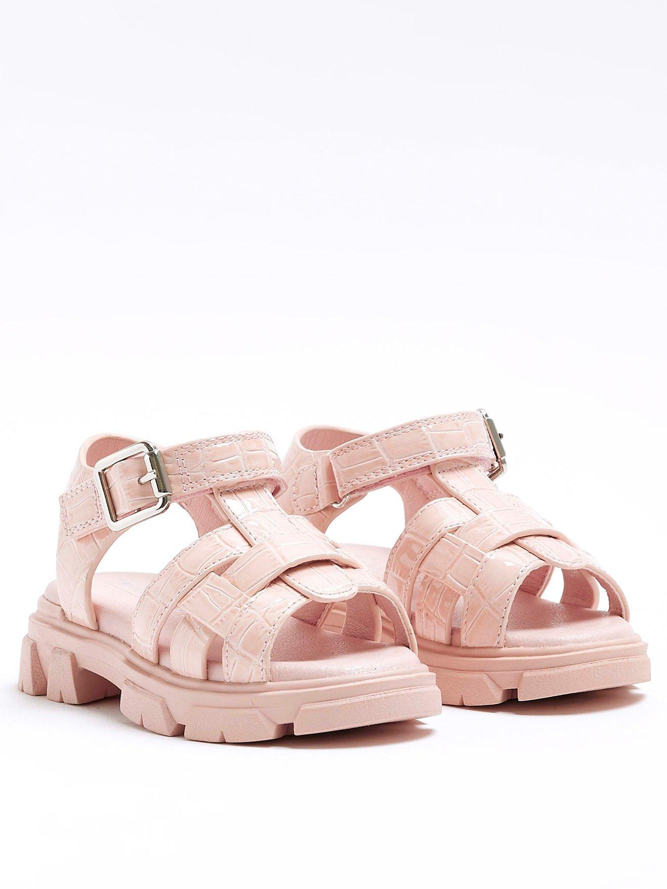 River island chunky online sandals