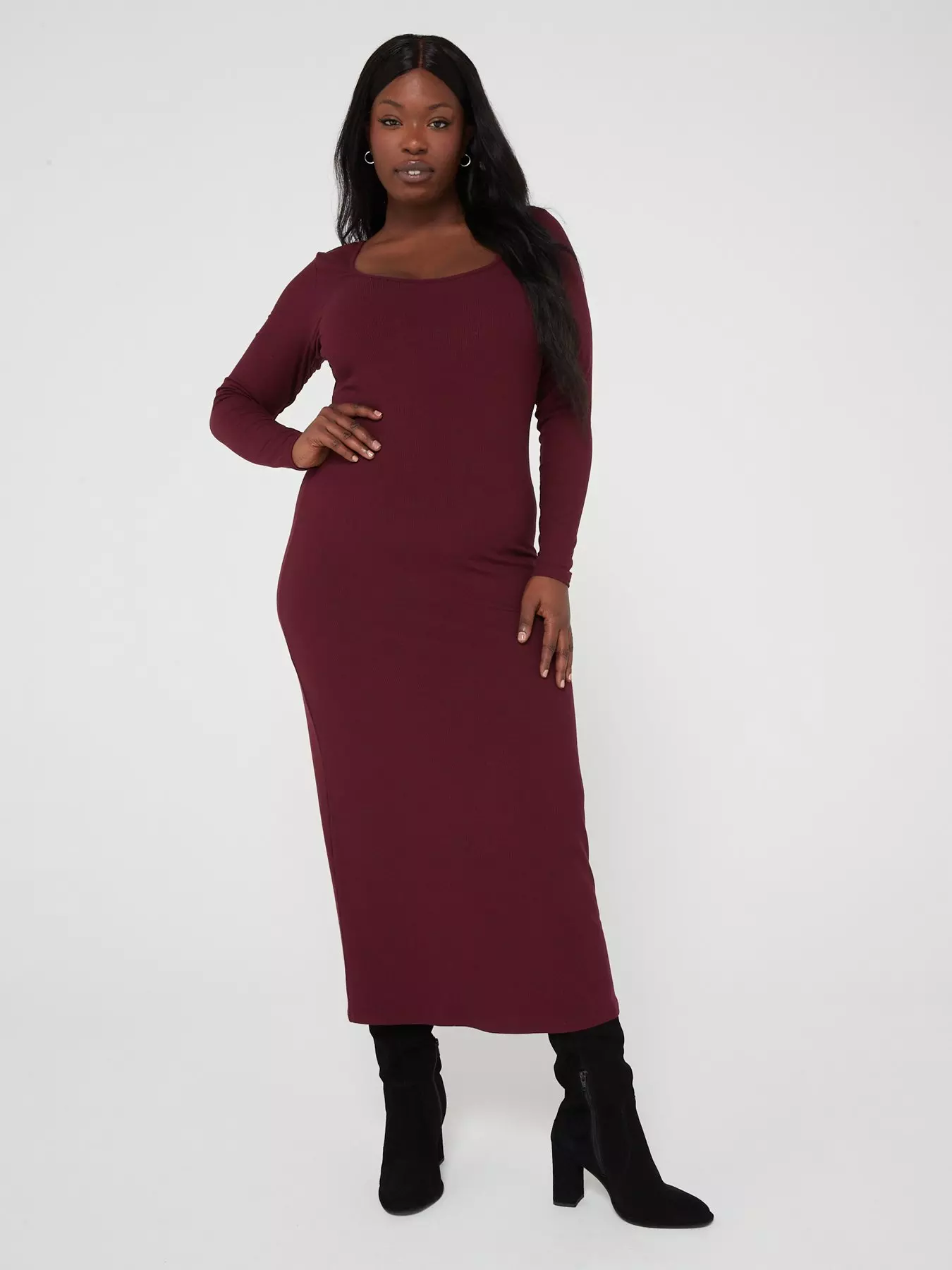 Supersoft Cowl Shirred Wrap Dress – Sultre Boutique