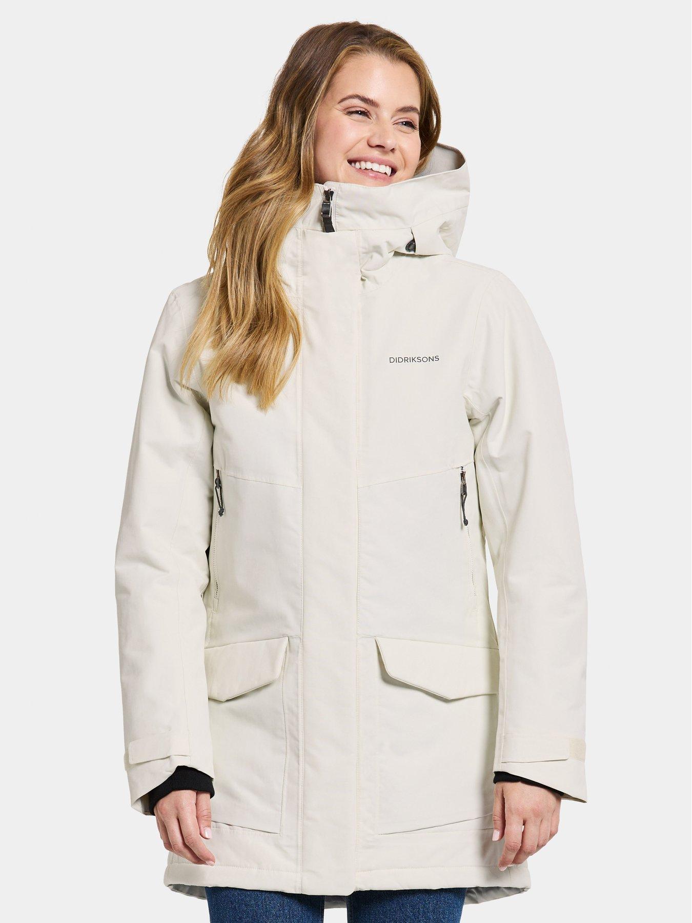 Didriksons Frida Parka - Cream | littlewoods.com