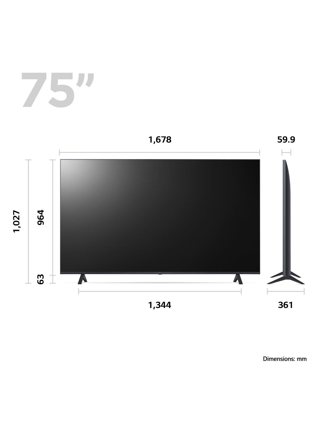  image of lg-led-ur78-75-4k-smart-tv-2023