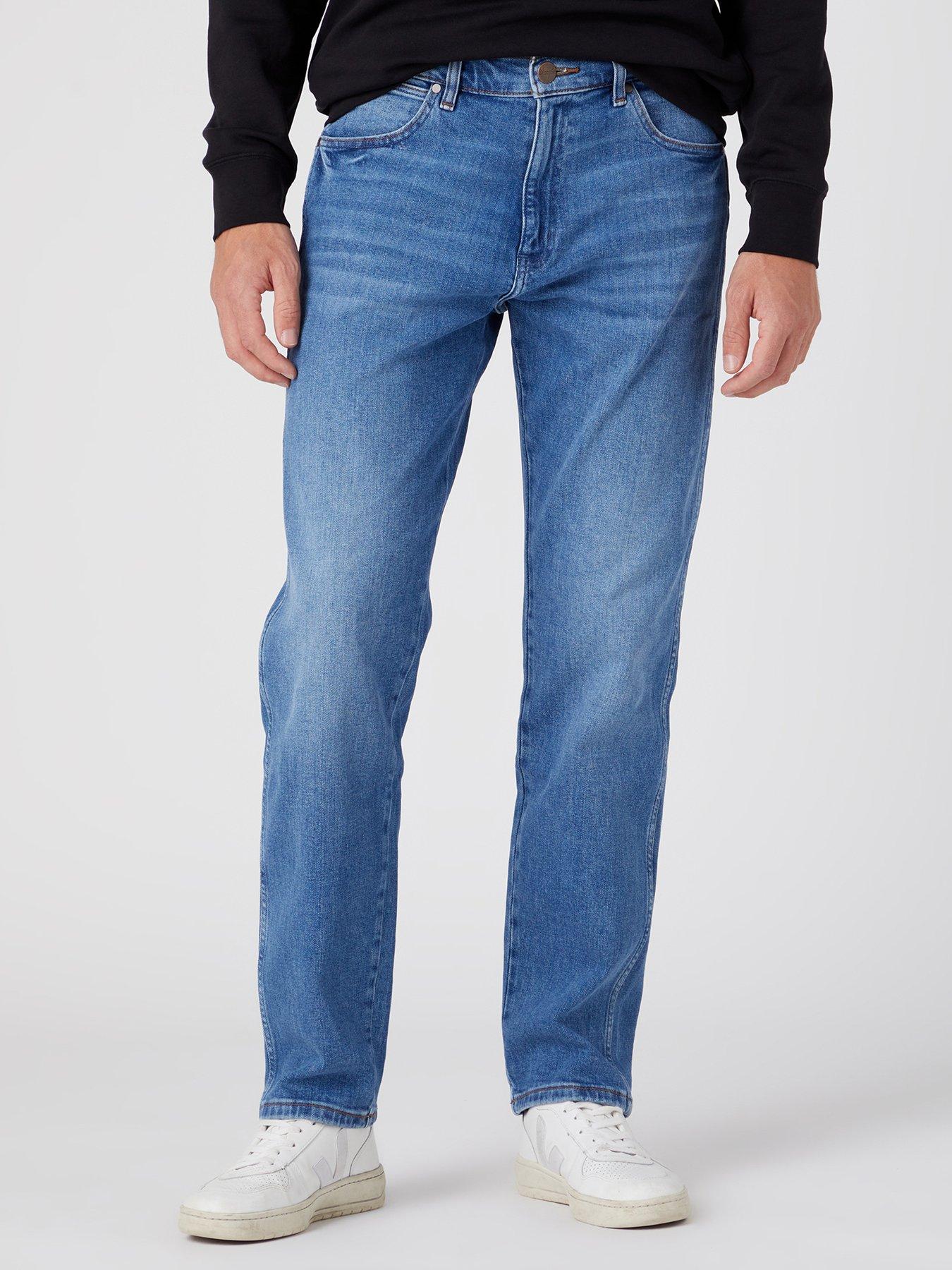 Everyday Straight Leg Jean With Stretch - Blue