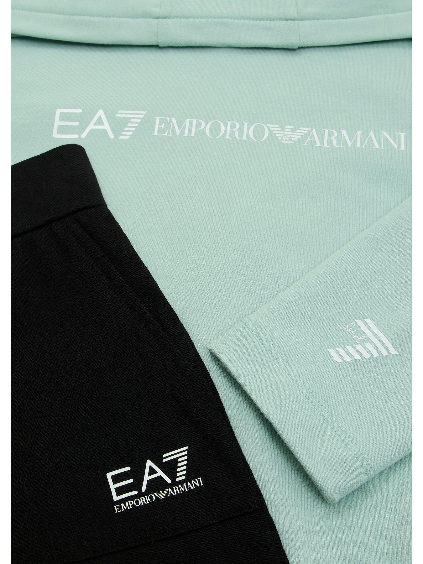 Girls on sale ea7 tracksuit