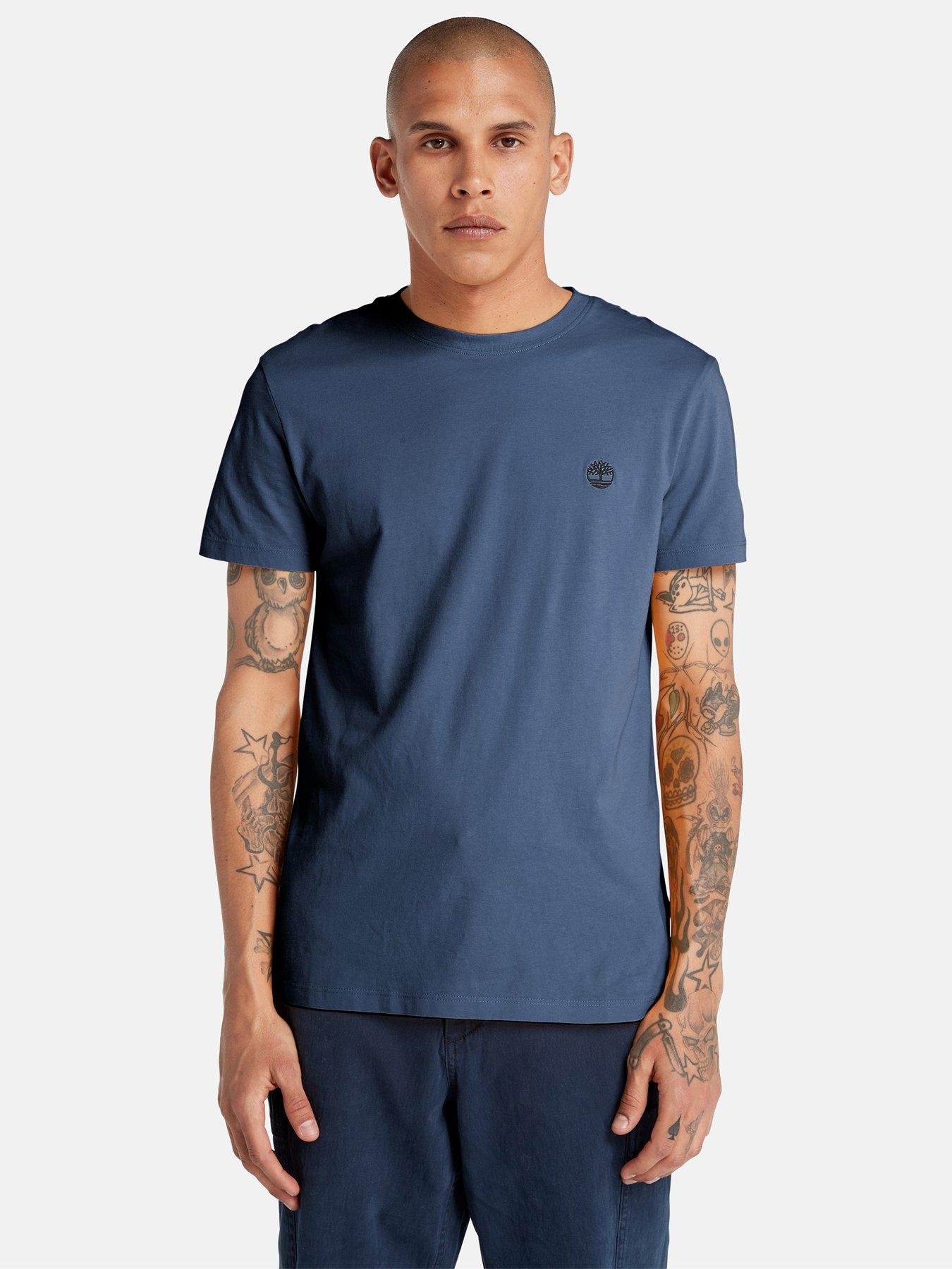 Timberland Dunstan River Jersey Crew T-Shirt - Navy