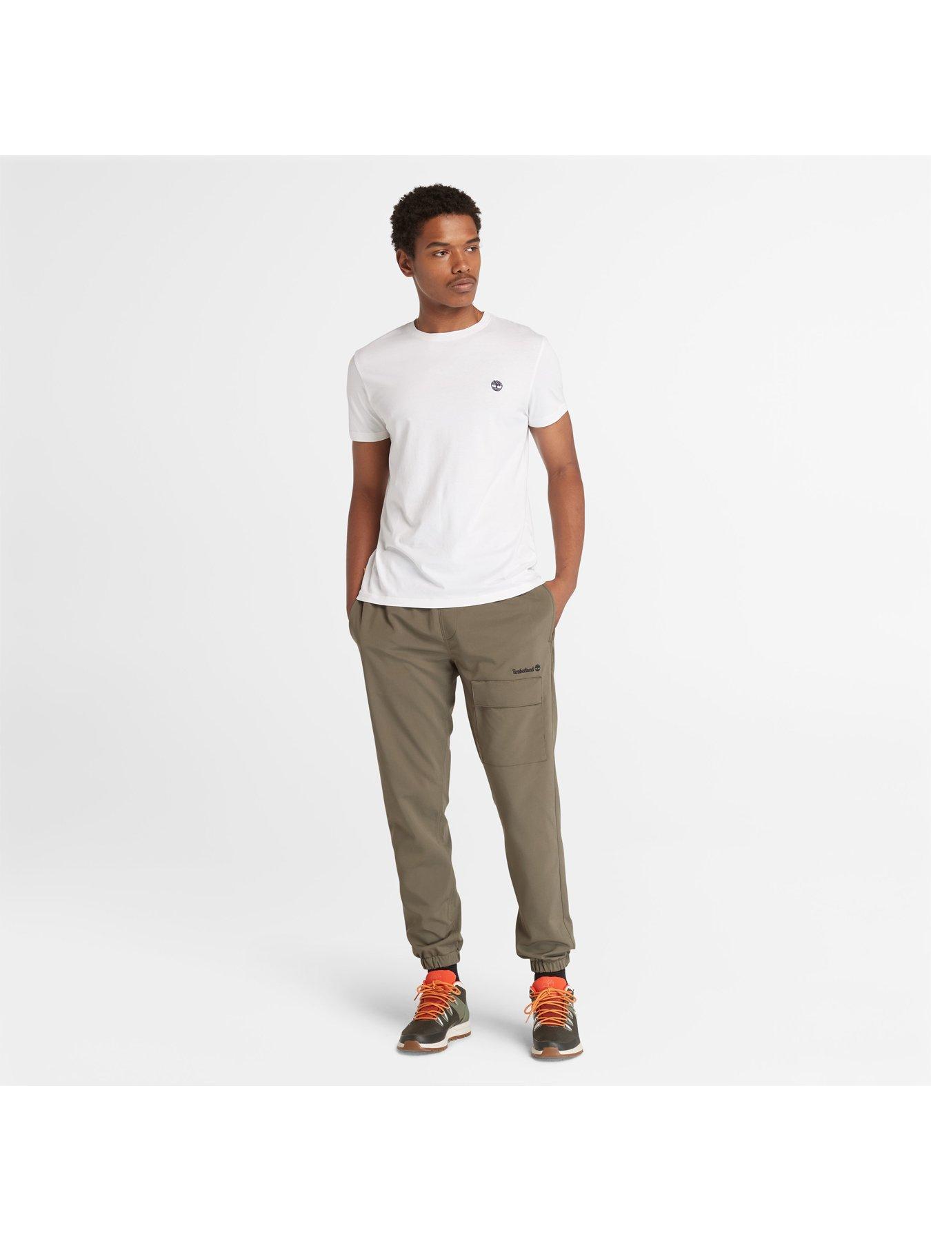  image of timberland-short-sleeve-dunstan-river-jersey-crew-t-shirt-white