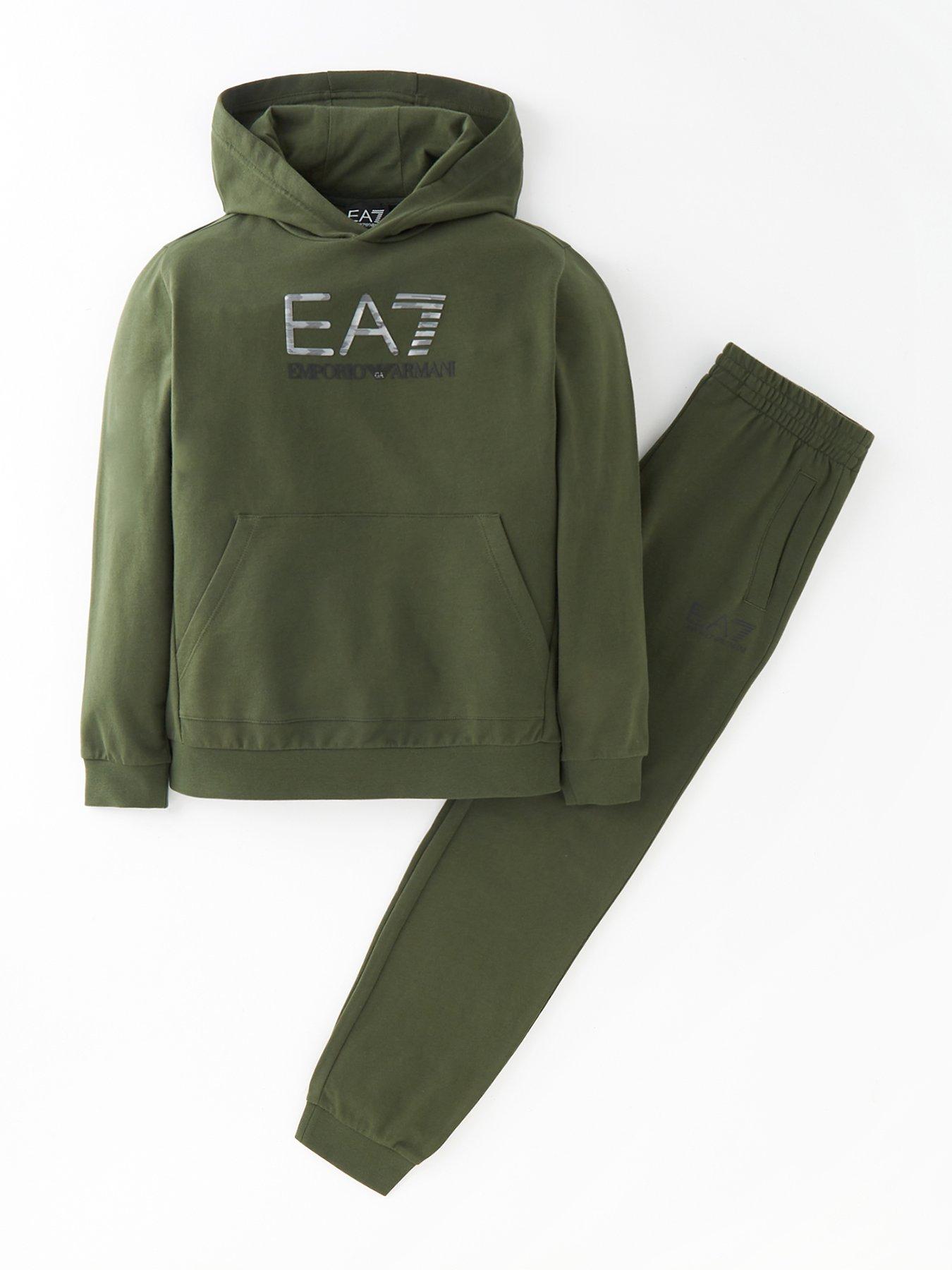 Ea7 tracksuit deals junior sale