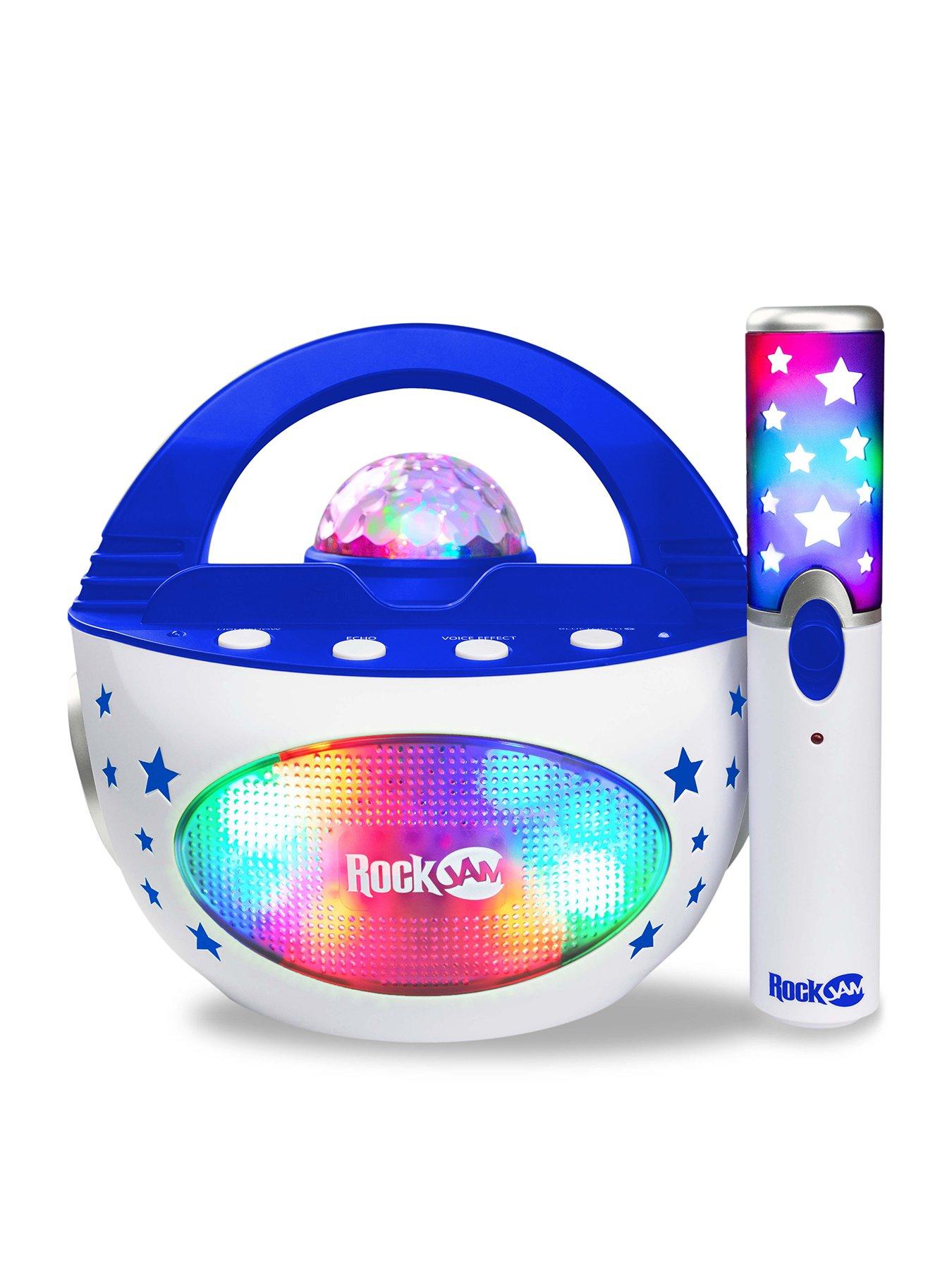RockJam 10Watt Rechargeable Bluetooth Karaoke Machine with Wireless