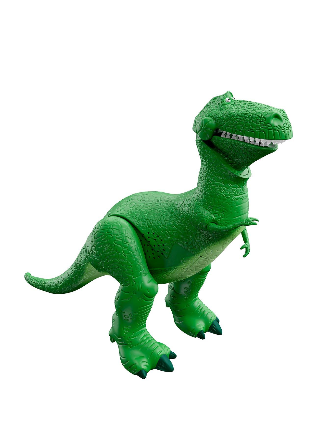 Mattel Disney Pixar Toy Story Toys, Moving & Talking Rex Dinosaur Figure,  Roarin' Laughs, 10.8 Inches Tall with 40 Phrases and Mouth & Arm Motion