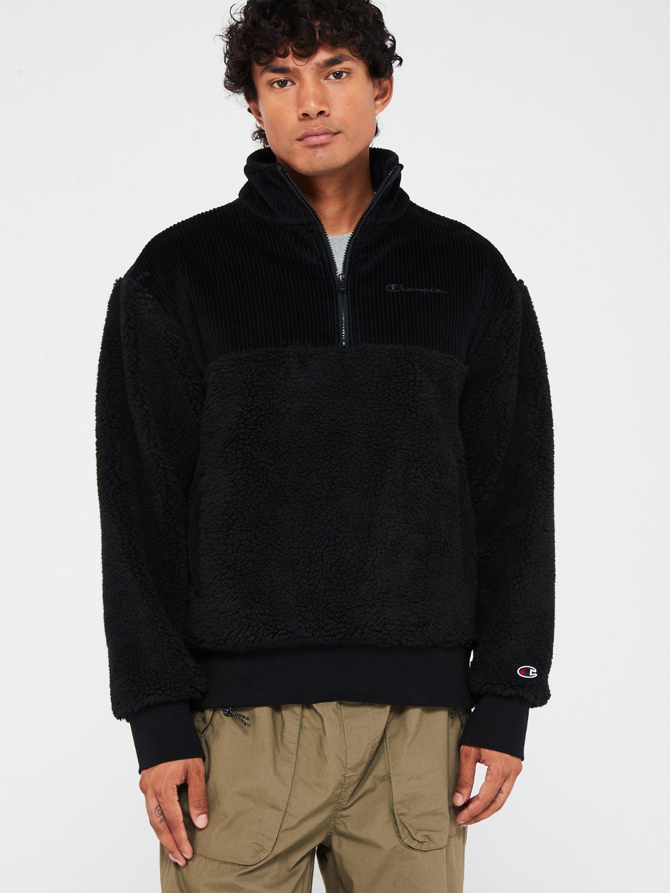 Champion half outlet zip sherpa