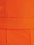  image of quiz-frill-playsuit-orange