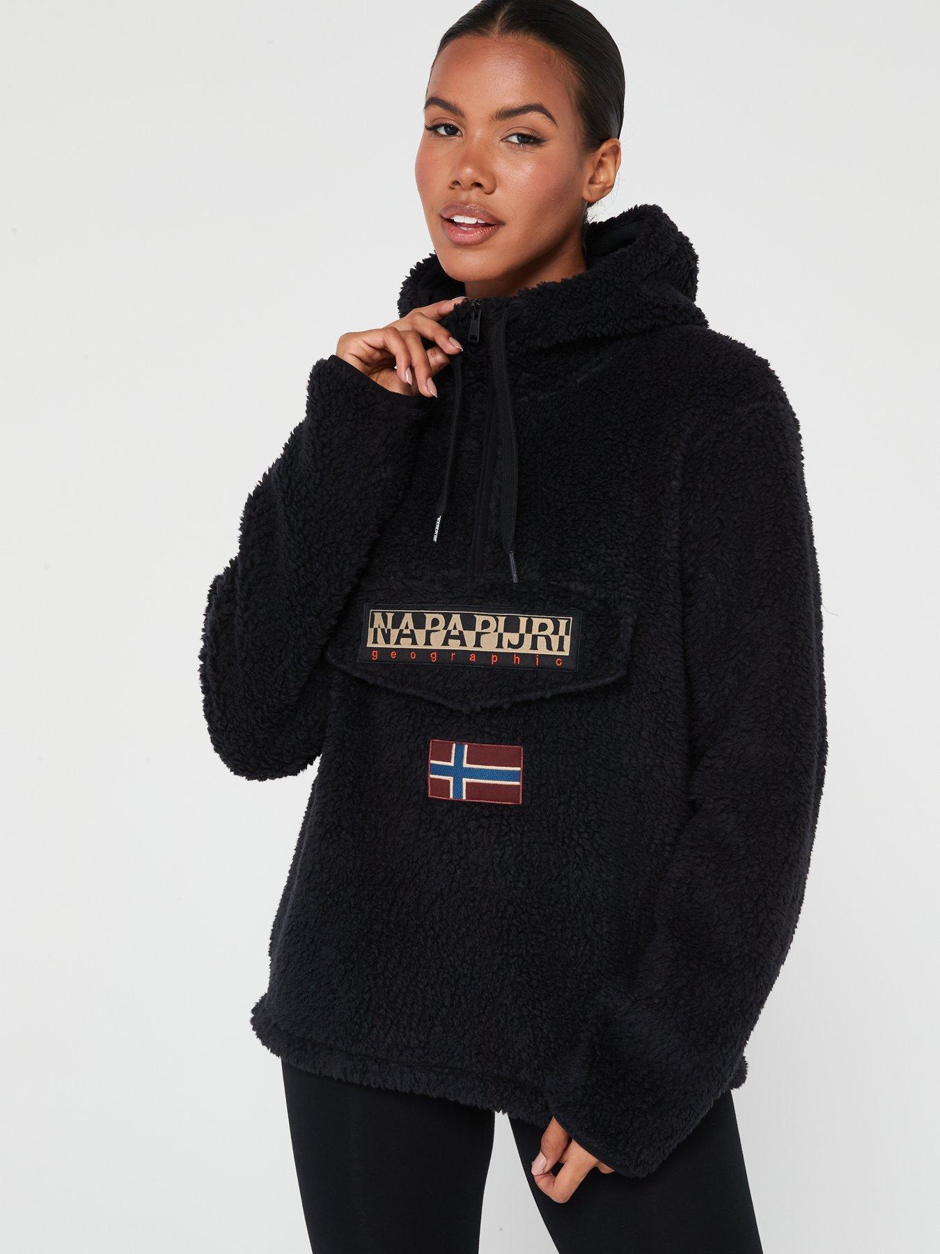 Sherpa Half Zip Hoodie