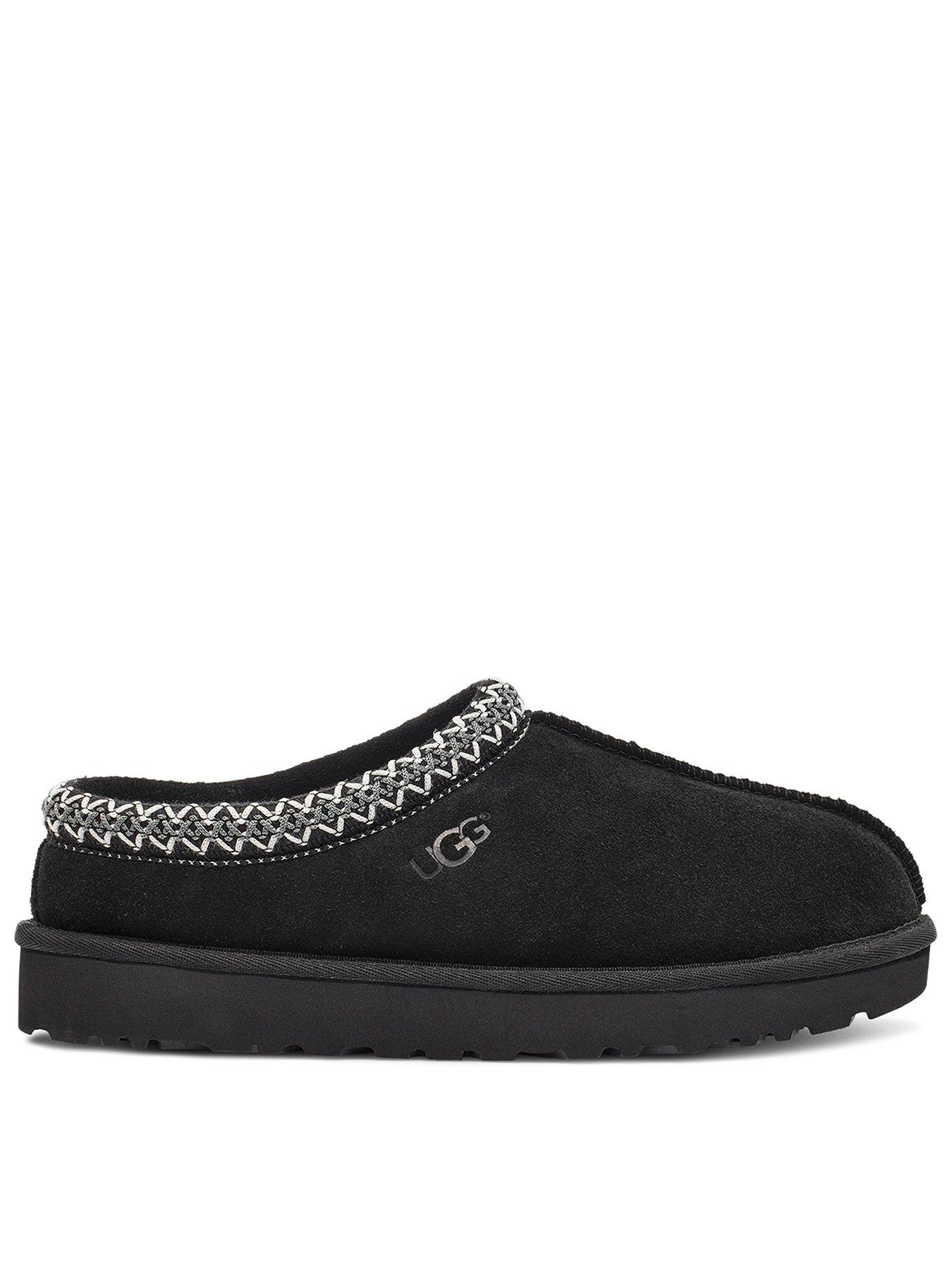 UGG Men's Tasman Slipper Black Littlewoods