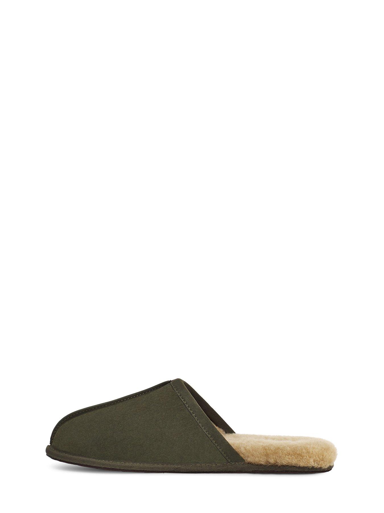  image of ugg-mens-scuff-slippers-forest-night-dark-green