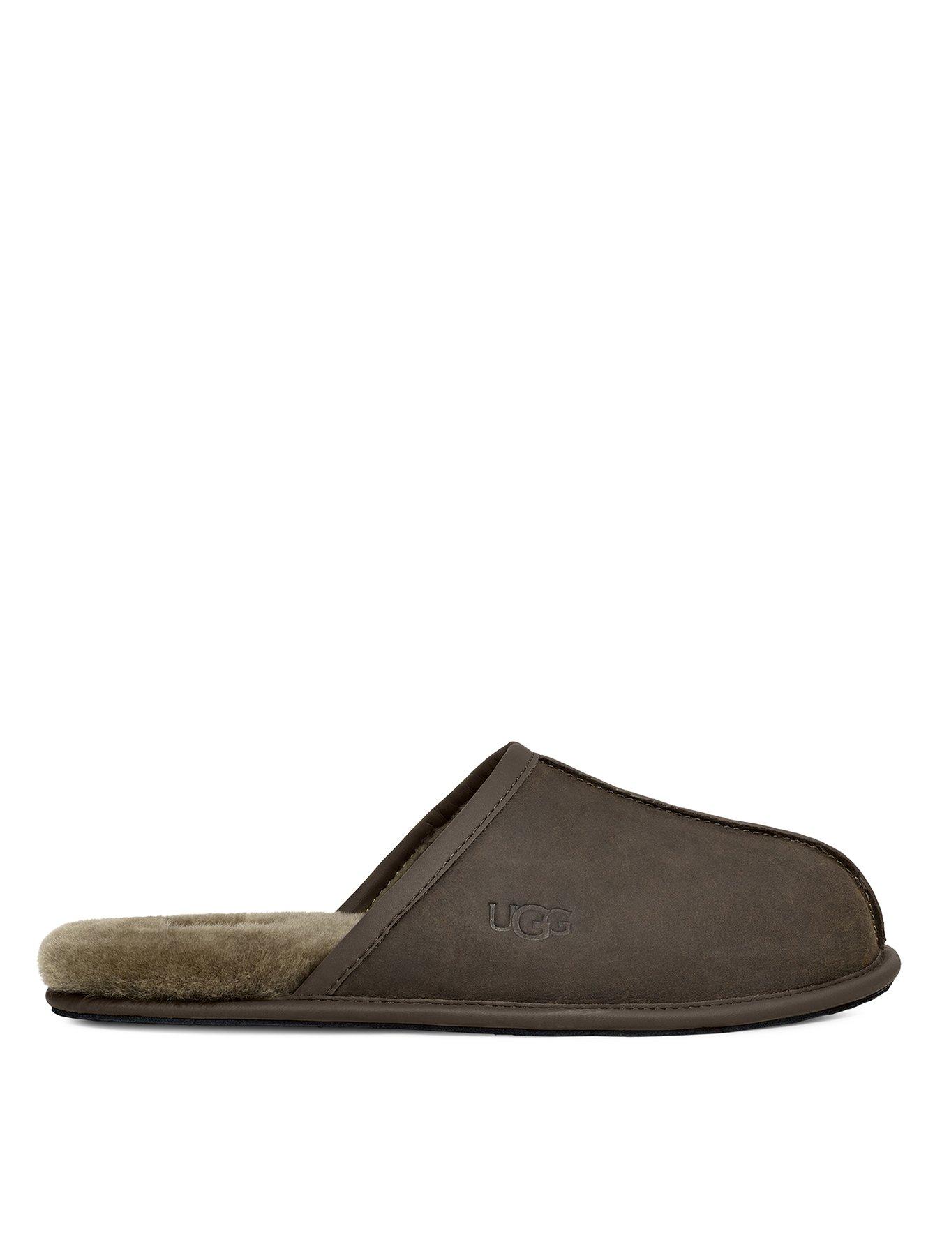 UGG Men's Scuff Slippers - Deep Ocean | littlewoods.com