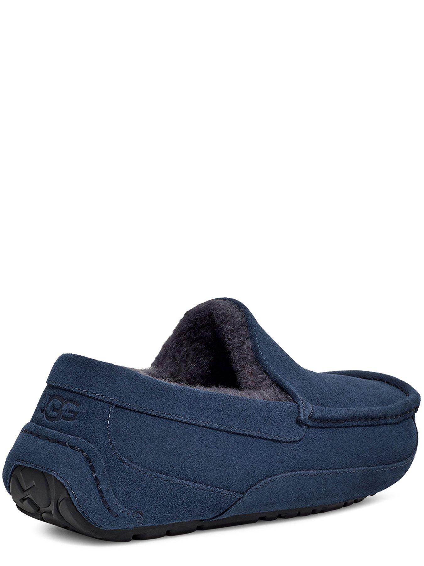 Mens gray ugg outlet slippers