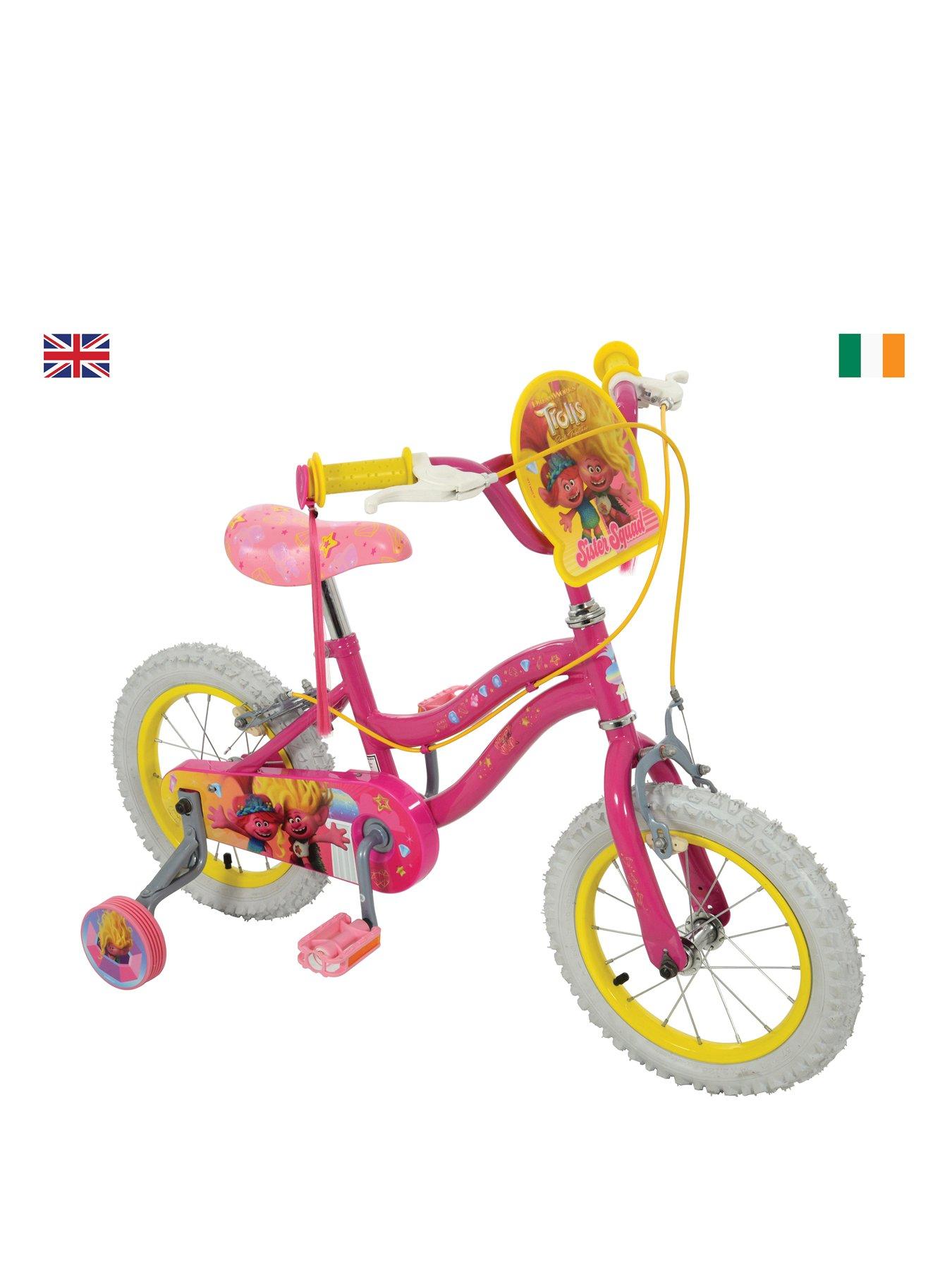 DreamWorks Trolls Trolls14 Inch Bike littlewoods